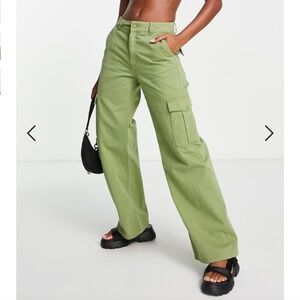 Pull&Bear 100% Cotton Cargo Pants | US 6